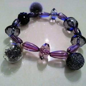 Glass Ornament Bracelet